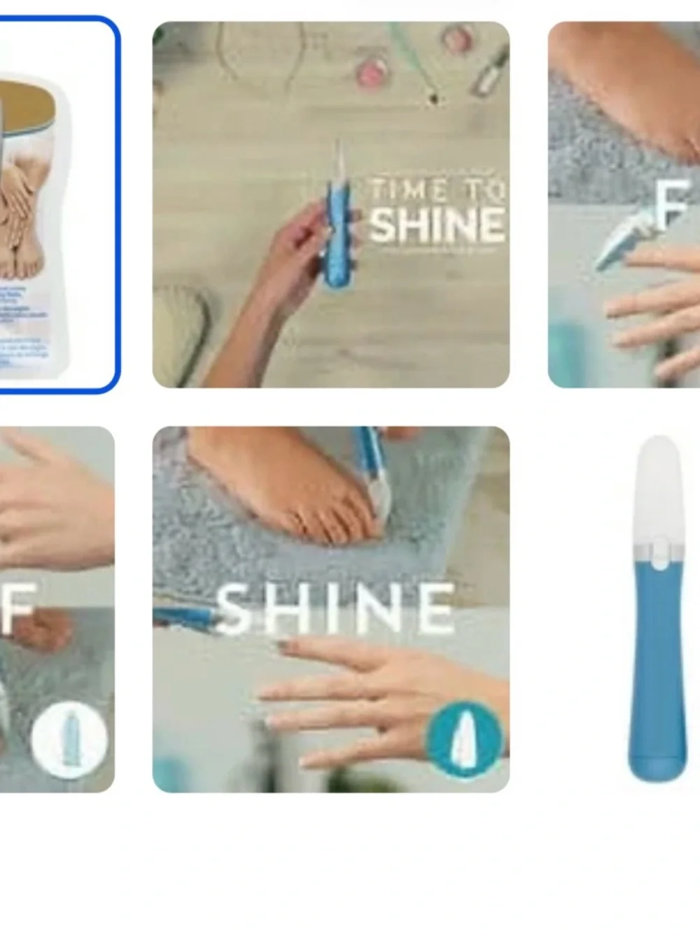 Amope Pedi Perfect Electronic Nail Care System - Teal